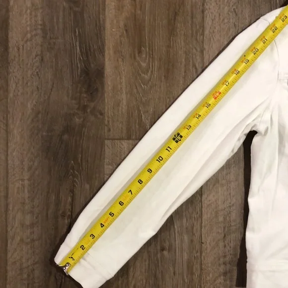 COLDWATER CREEK - FLORIDA Embroidered White Denim Jean Jacket w/Stretch - Picture 10 of 10